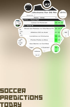 Soccer prediction platform today