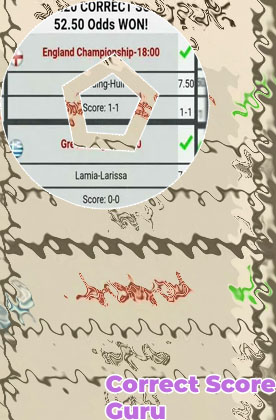 Victor correct score today